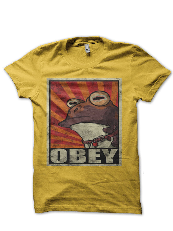 Obey The Hypnotoad Half Sleeve T-Shirt