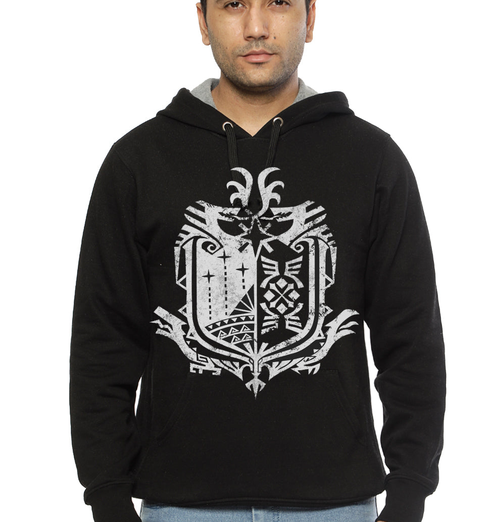 monster hunter world Black Hoodie