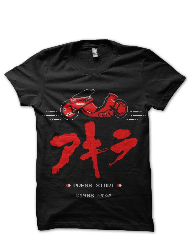 Old Video Game Black Tee