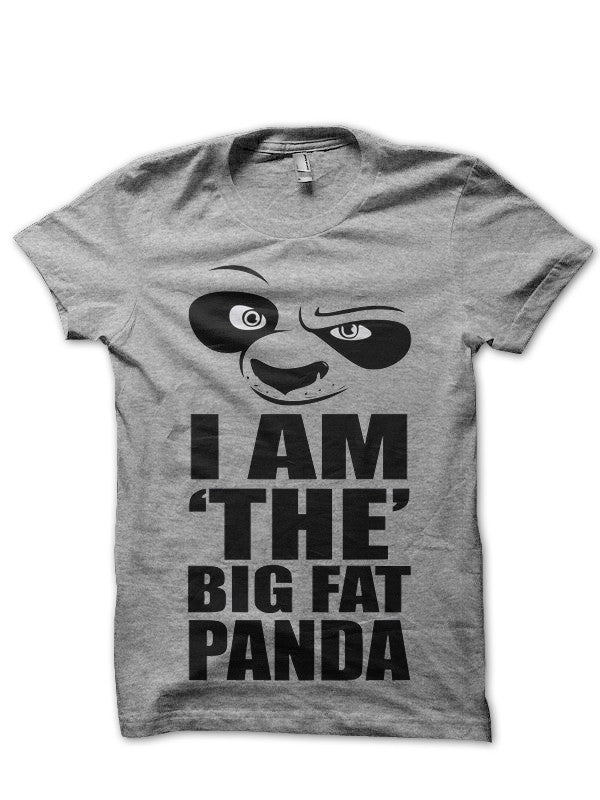 Fat Panda Grey T-Shirt