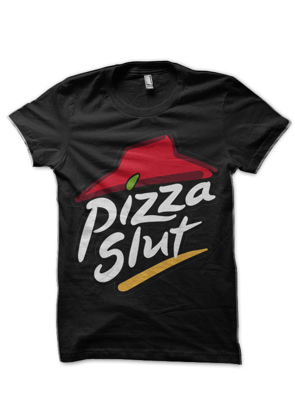 Pizza Slut Black T-Shirt