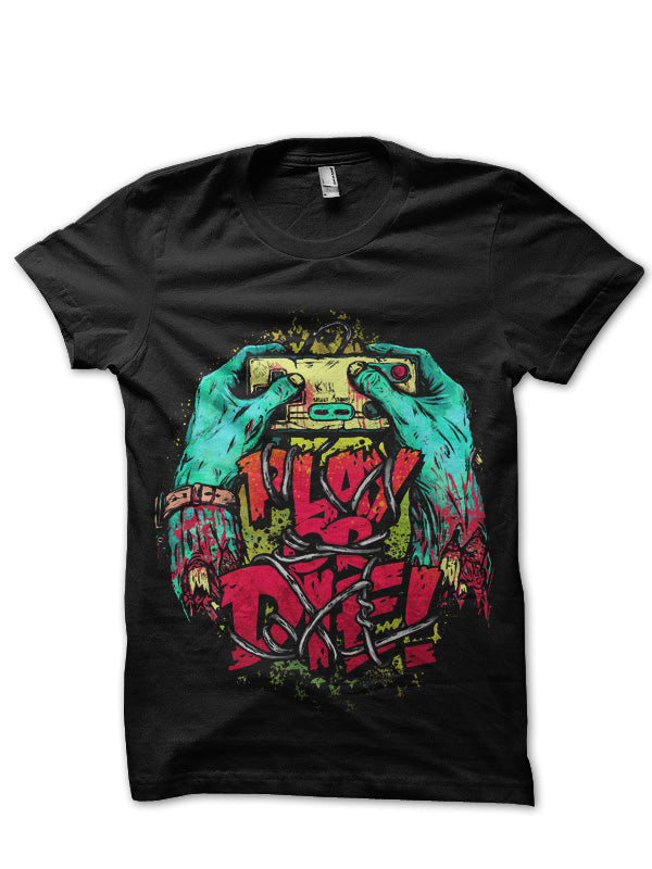 Play Or Die Black Tee