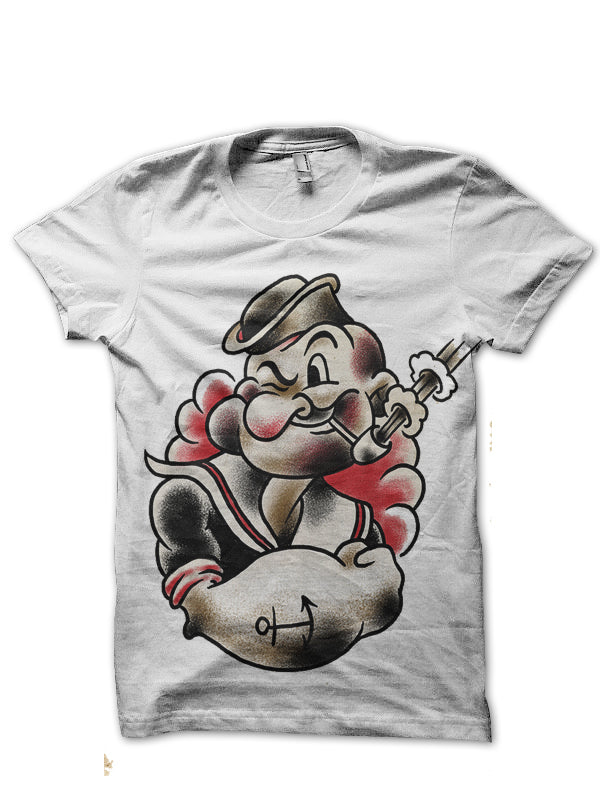 Popeye Green Tee (All Colour Available)
