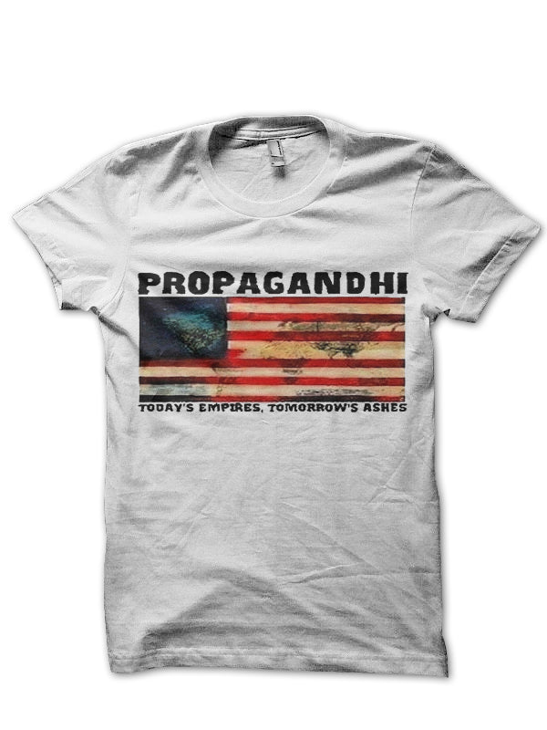 Propagandhi Today’s Empires Tomorrow’s Ashes White T-Shirt