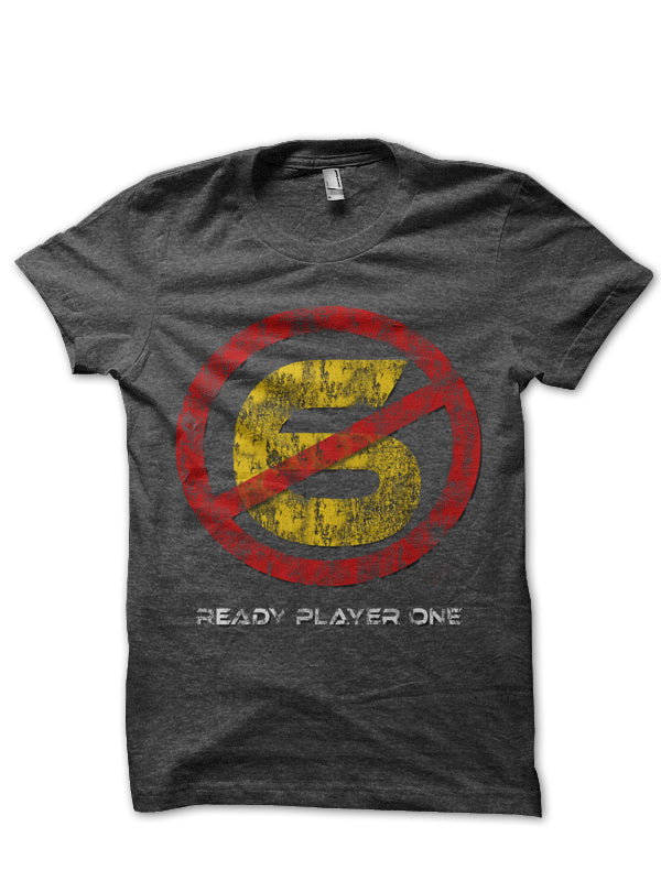 Ready Player One Charcoal Grey T-Shirt