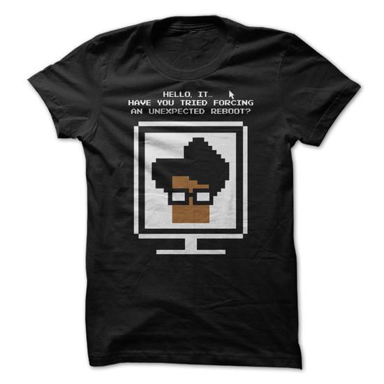 Reboot Black T-Shirt