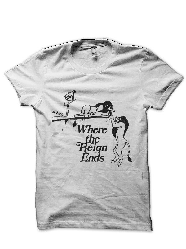 Where The Reigns Ends Half Sleeve T-Shirt