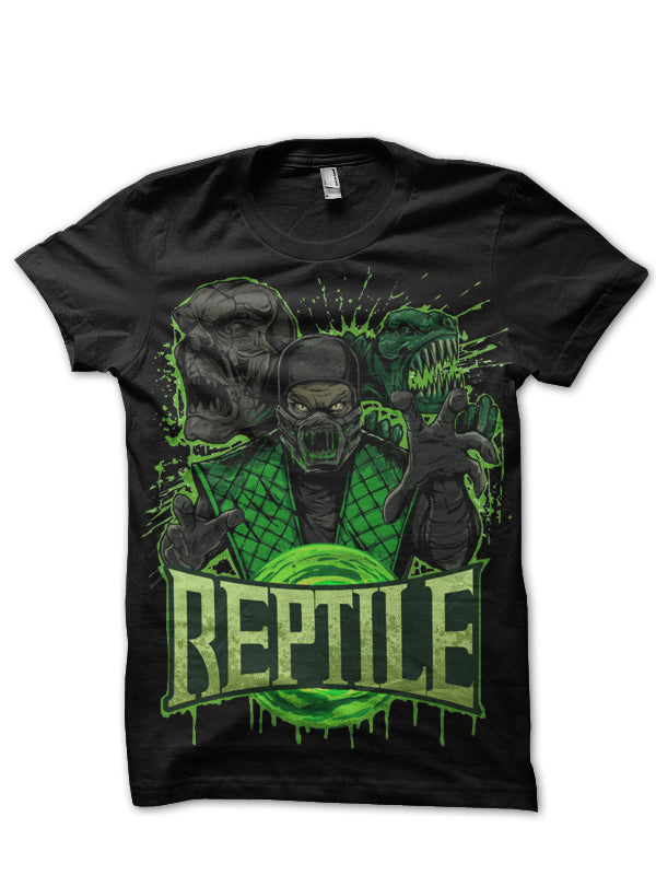 Reptile White Tee (Black Colour Available)