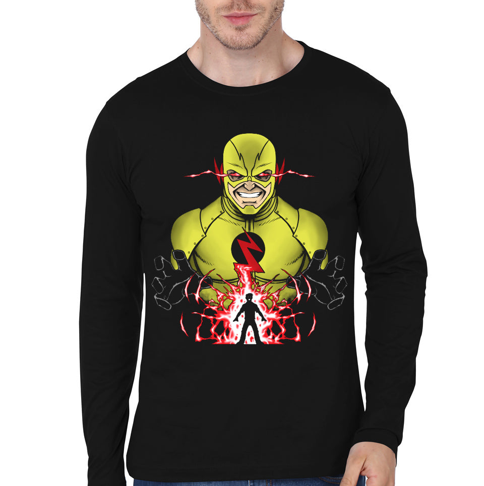 Reverse Flash Black Full Sleeve Tee