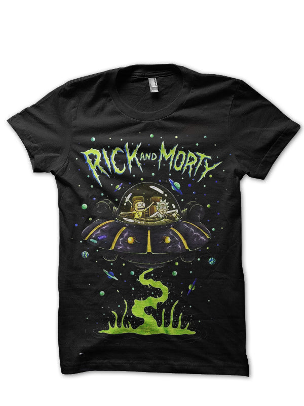 Rick & Morty Black T-Shirt