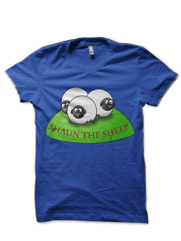 Shaun The Sheep Royal Blue T-Shirt