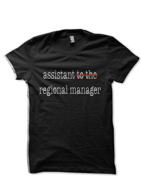 Assistant to the Black Half Sleeve T-Shirt