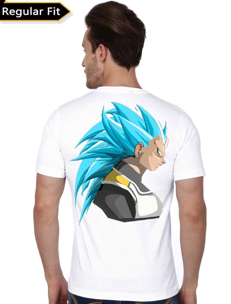 Prince Vegeta White T-Shirt