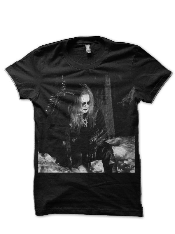 Satanic Warmaster Half Sleeve Black T-Shirt