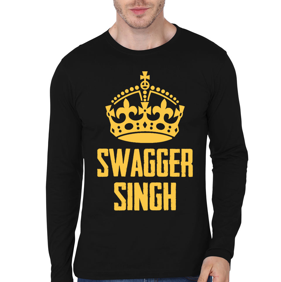Swagger Singh Black Full Sleeve Tee