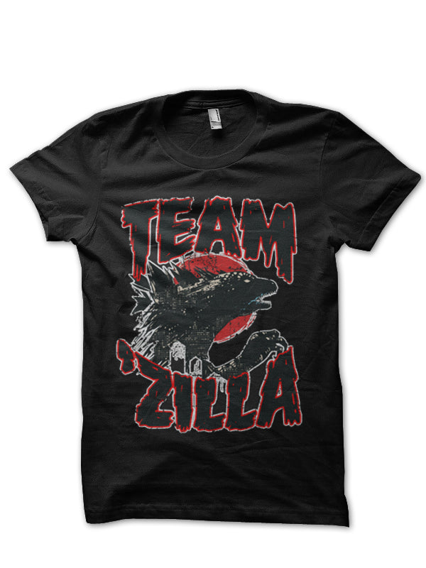 Godzilla Vs Kong Half Sleeve Black T-Shirt