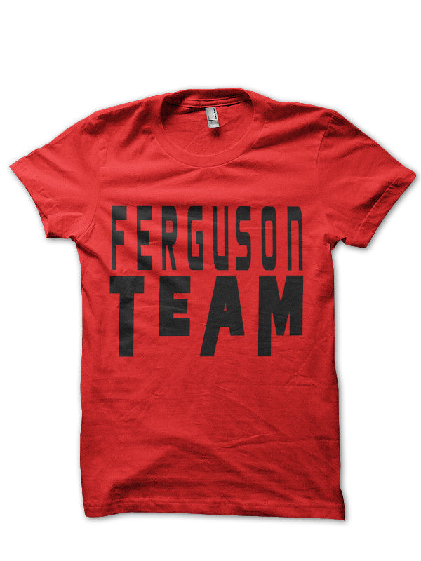 Tony Ferguson Half Sleeve Red T-Shirt