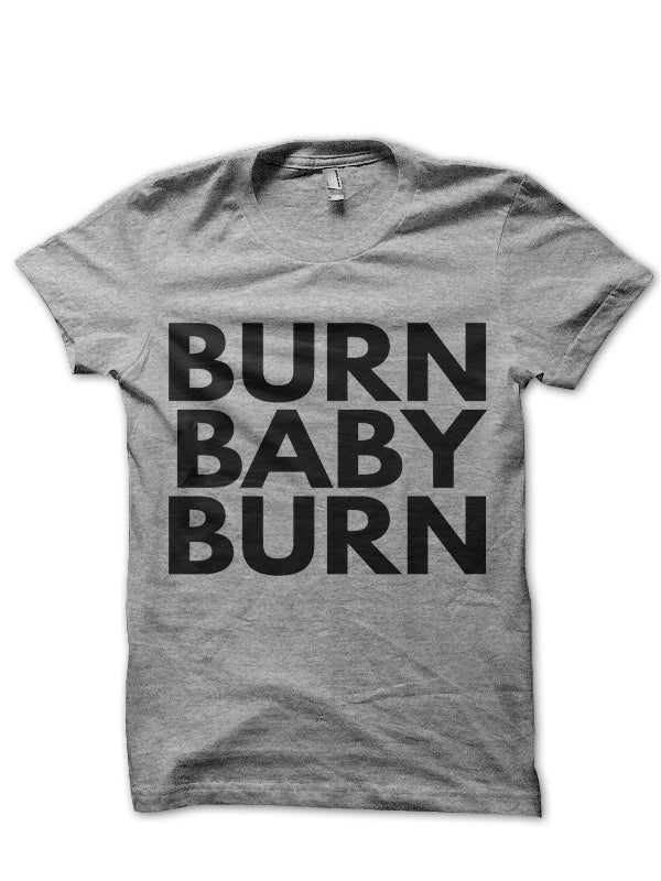Burn It Down Half Sleeve T-Shirt