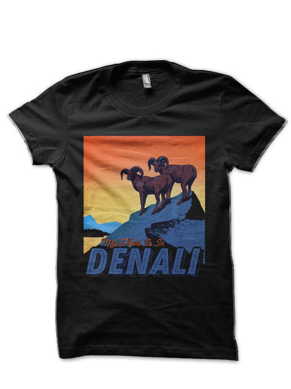 Denali National Park Half Sleeve T-Shirt