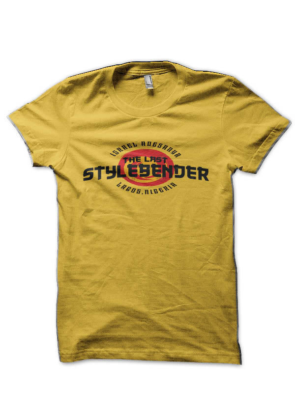 Israel Adesanya Yellow T-Shirt