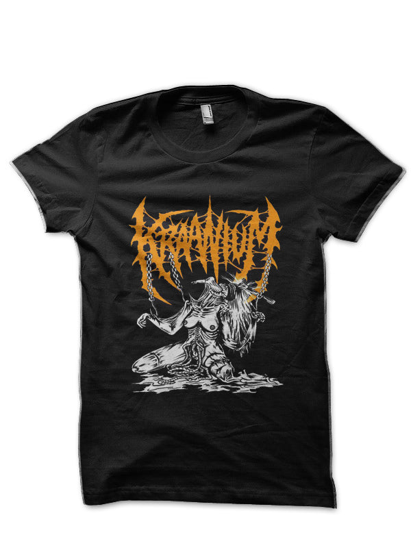 Kraanium Band Black Half Sleeve T-Shirt