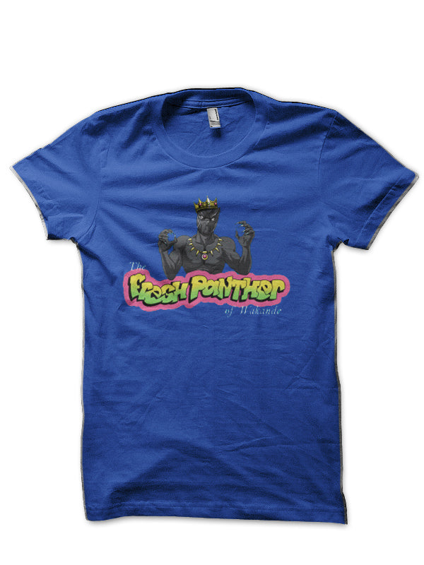 The Fresh Panther of Wakanda Royal blue T-Shirt