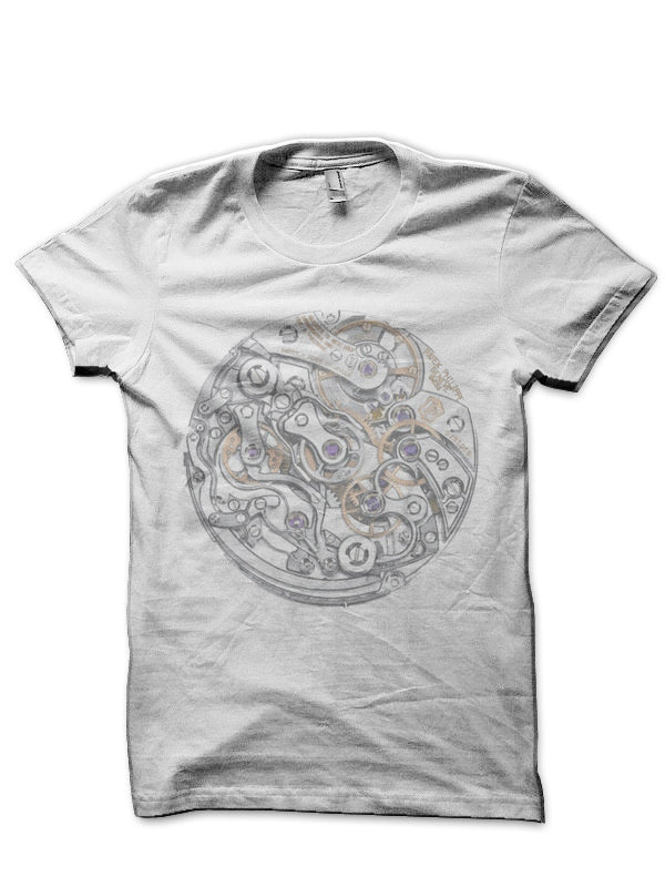 Patek Philippe 27-525 White Half Sleeve T-Shirt