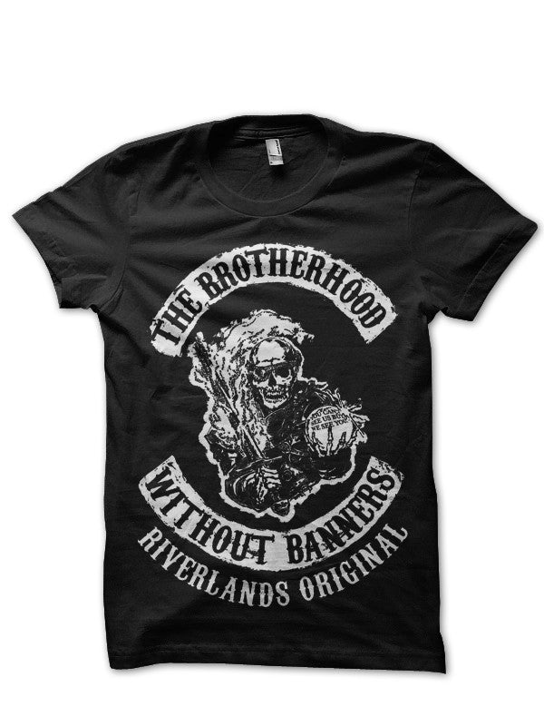 The Brotherhood Without Banners Black T-Shirt