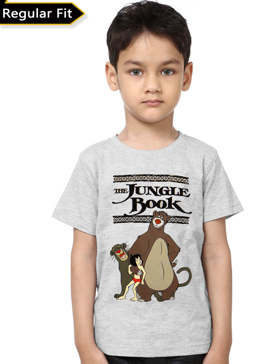 The Jungle Book Grey Kids T-Shirt
