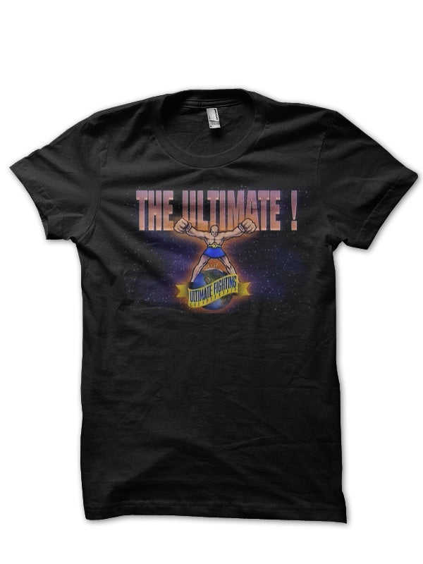 The Ultimate Half Sleeve Black T-Shirt