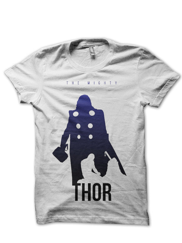 The Mighty Thor White T-Shirt