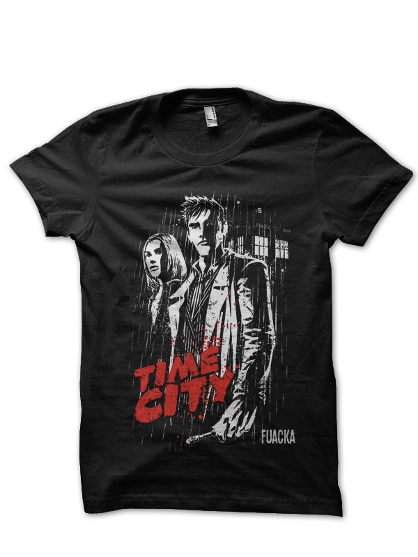 Time City Black Tee