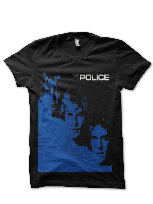 Spirits in the Material World- The Police Black T-Shirt