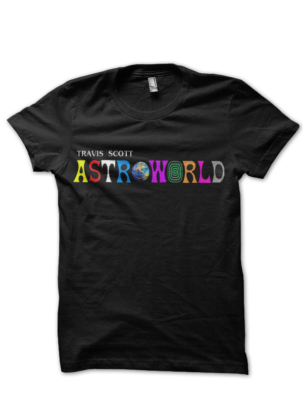 Travis Scott Astroworld Black T-Shirt