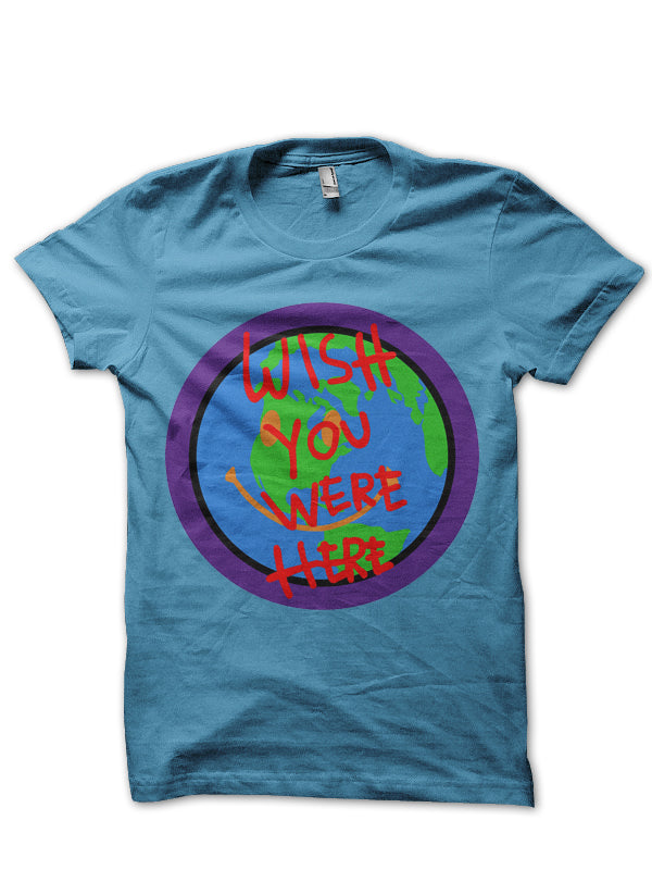 Travis Scott Wish You Were Here Earth T-Shirt
