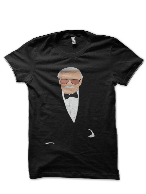 Stan Lee Black T-Shirt