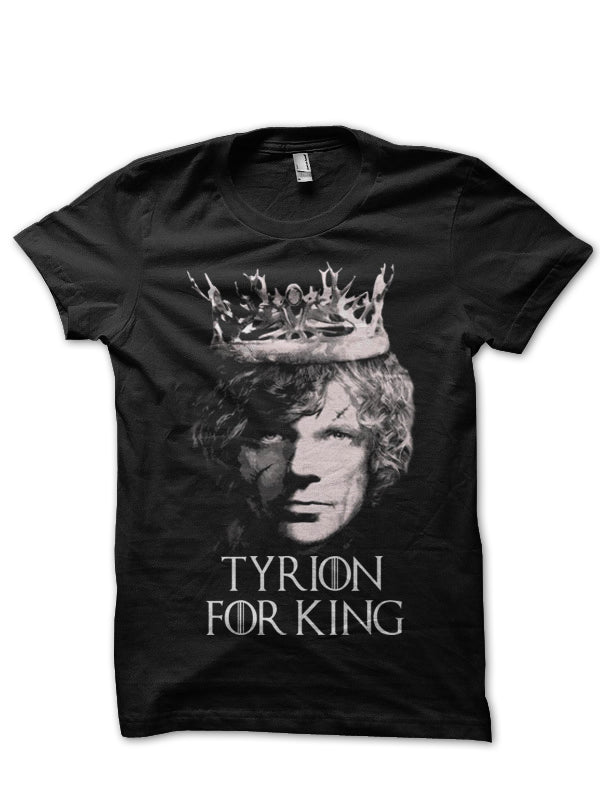 Tyrion For King Black T-Shirt