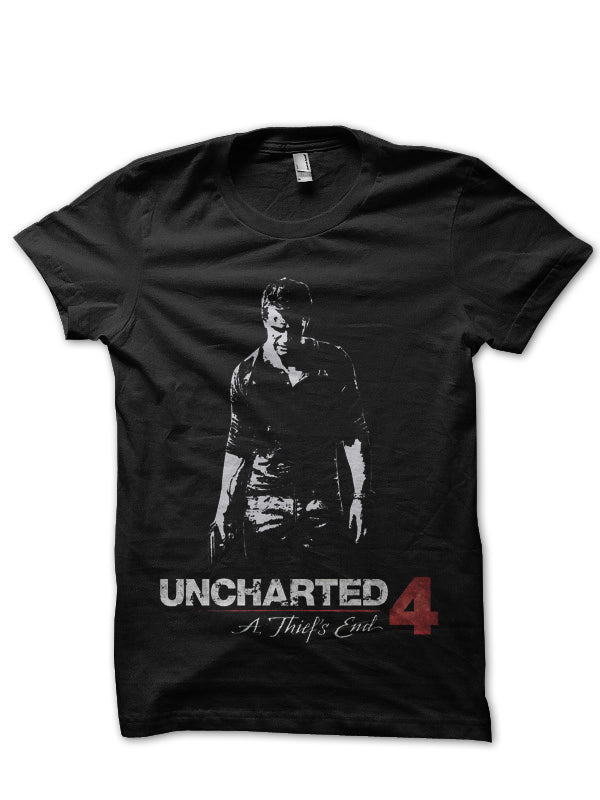 Uncharted 4 Black Tee