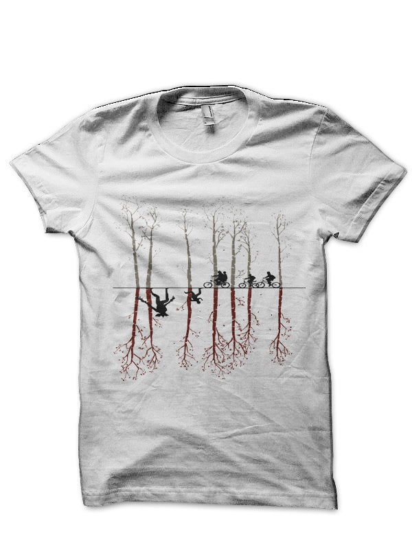 The Upside Down White T-Shirt