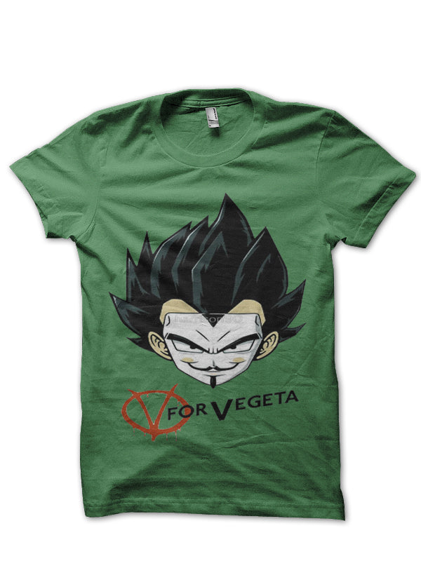 Vegeta Green T-Shirt