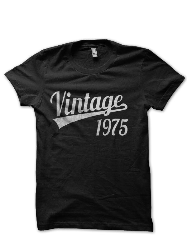1975 Black Tee