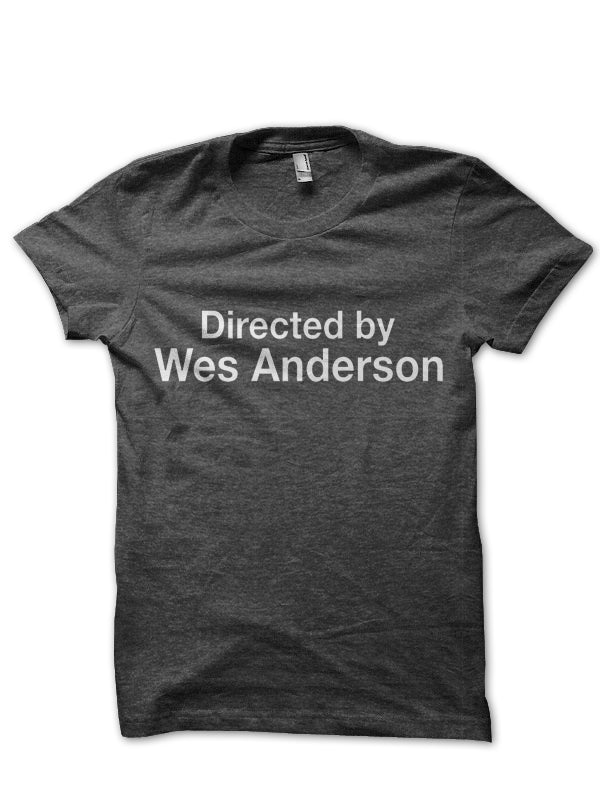 Wes Anderson Charcoal Grey T-Shirt
