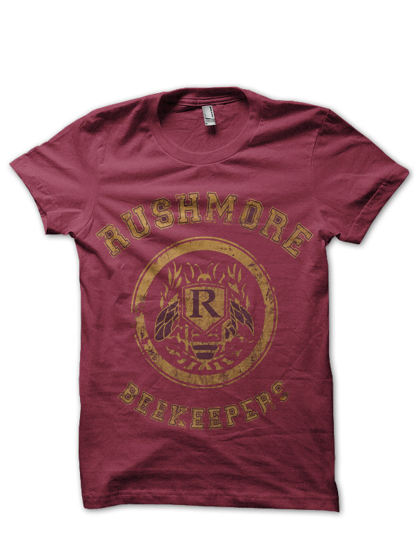 Wes Anderson Maroon T-Shirt