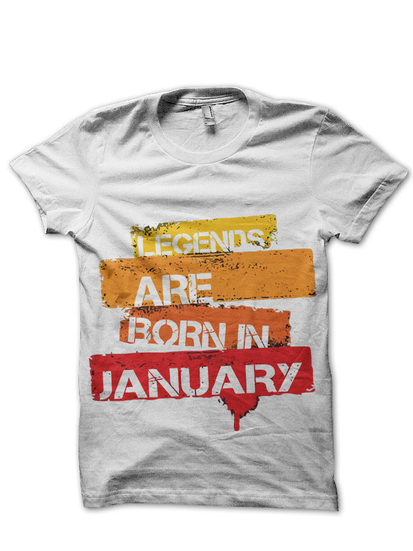 Legends Are Born In February T-Shirt