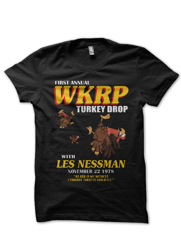 First Annual WKRP Black T-Shirt