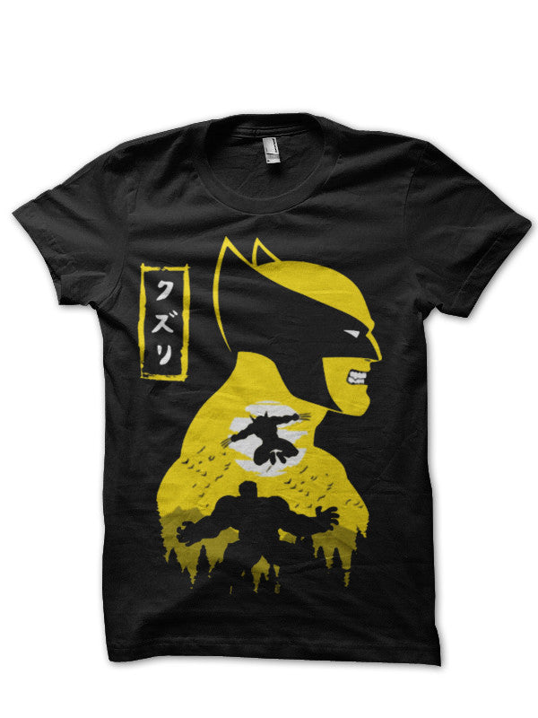 Wolverine Black Full Sleeve T-Shirt