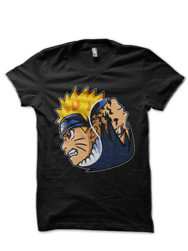 Yin Yang Shinobi Black T-Shirt