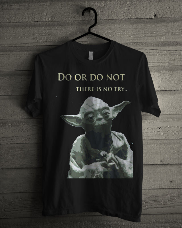 Yoda Black Tee