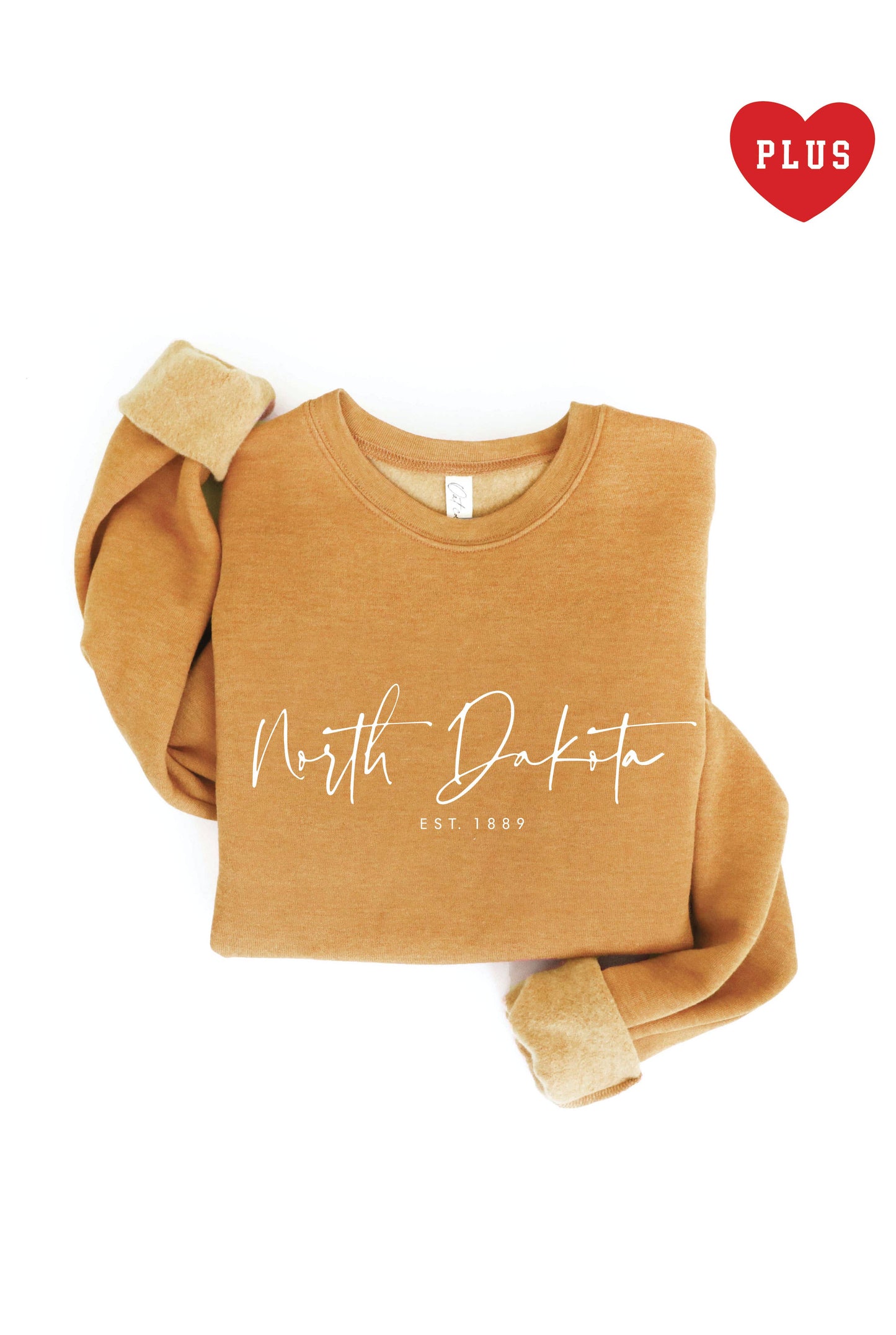 North Dakota Est.1889 Plus Graphic Sweatshirt