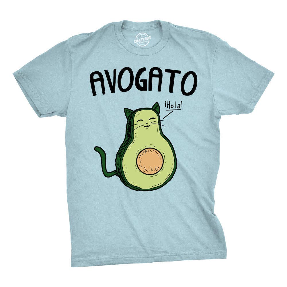 Avogato Mens Funny Avocado Cool Graphic T Shirt Cinco De